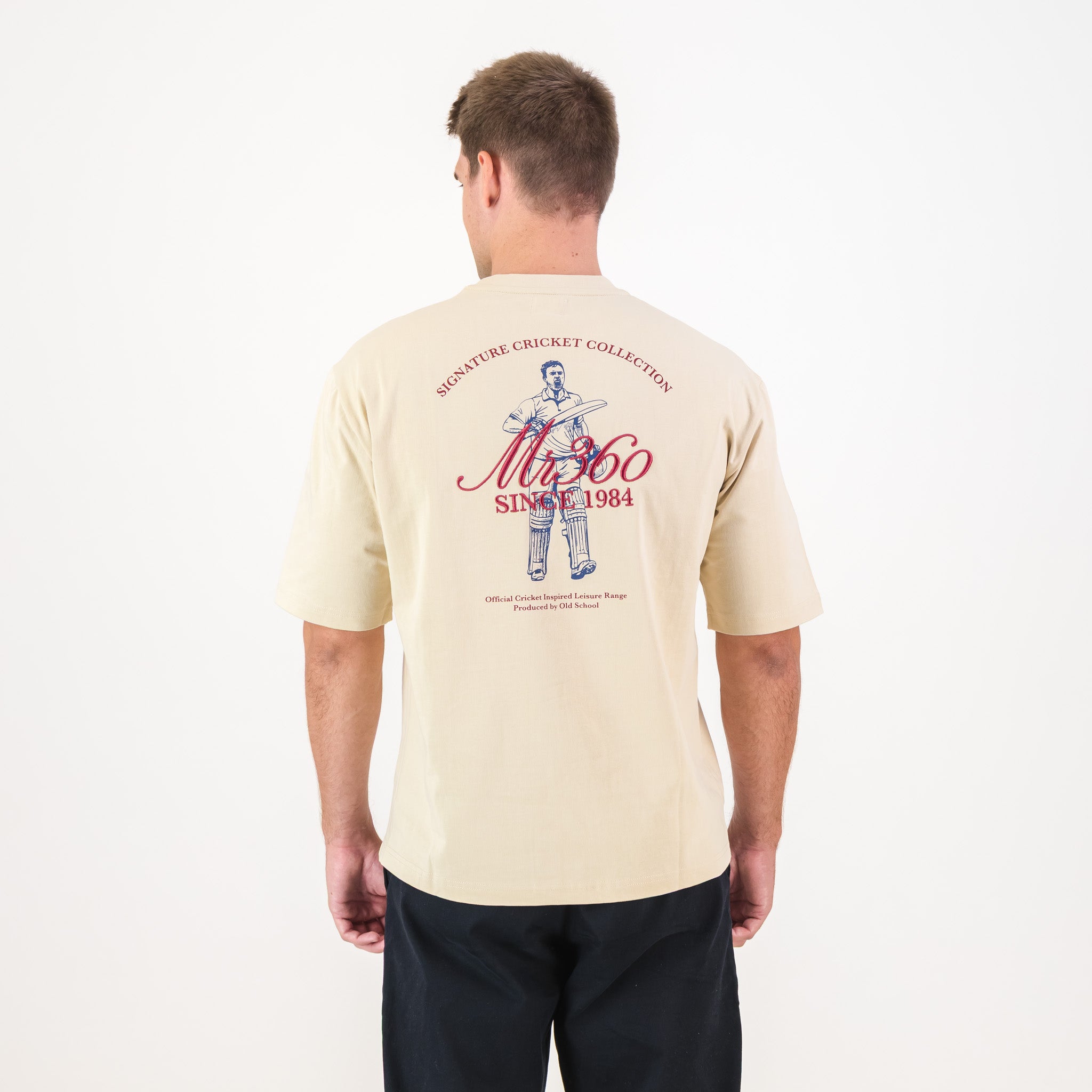 AB de Villiers 360 Back Graphic Boxy T-Shirt
