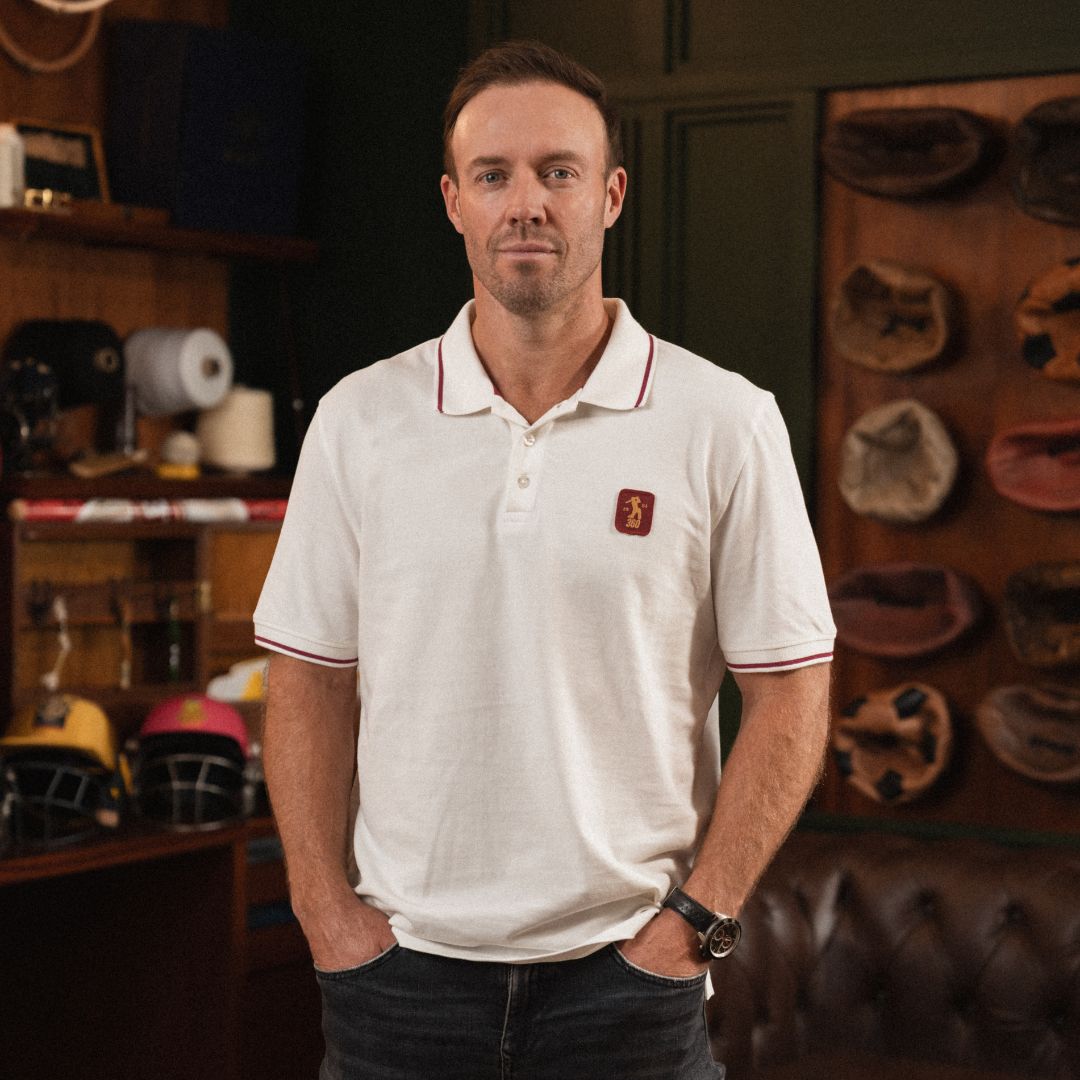 AB de Villiers 360 Small Logo Short Sleeve Polo