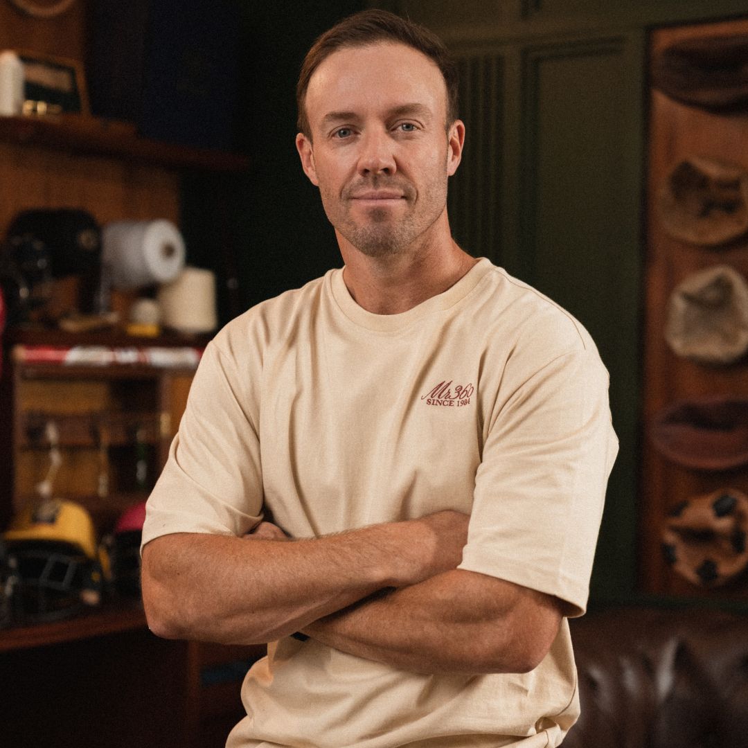 AB de Villiers 360 Back Graphic Boxy T-Shirt